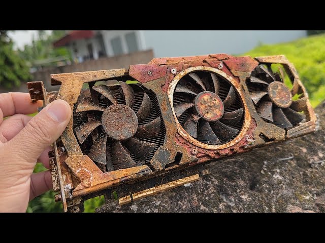 Restoring old computer forgotten in the sewer | Repair msi b75 gaming Gtx 1060