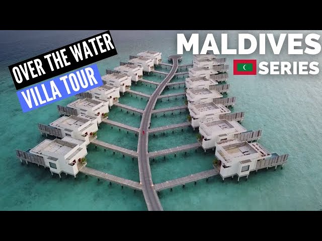 Over The Water Villa Tour Maldives Dhigali 马尔代夫 中文字幕 Bonus Drone