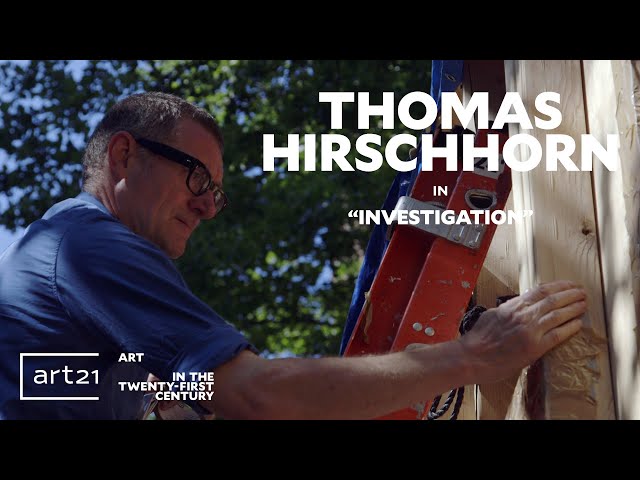Thomas Hirschhorn in "Investigation" - Season 7 - "Art in the Twenty-First Century" | Art21