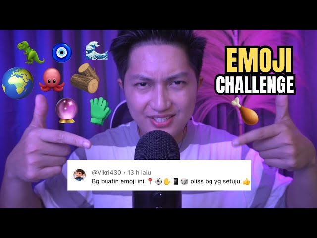 ASMR Emoji Challenge For OVERTHINKING People