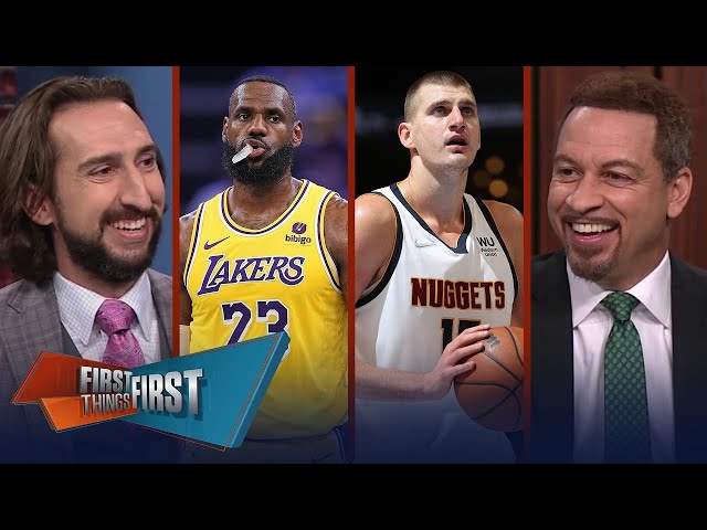 FIRST THING FIRST | Nick Wright reacts to LeBron reveals motivation behind rivalry with Nuggets