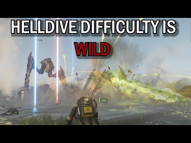 Checking out the new weapons, booster and mission in Helldivers 2 on Helldive difficulty!
