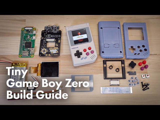 Building a Tiny Game Boy Zero - Gem Boy Zero Build Guide!