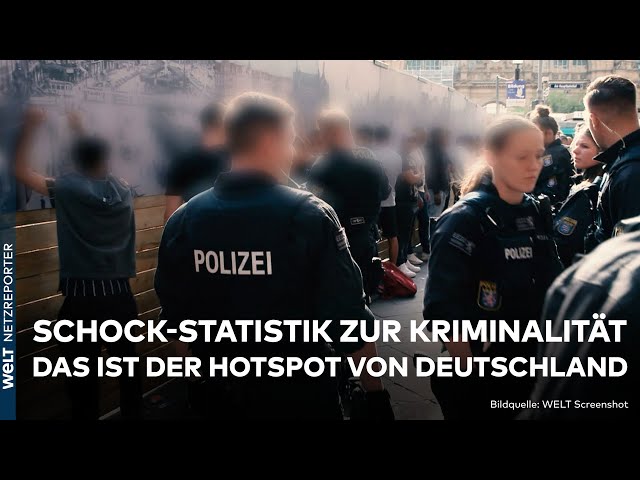 KRIMINALITÄT: Schock-Statistik! Das ist der Hotspot von Verbrechen in Deutschland