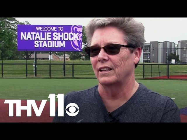 UCA surprises softball pioneer with stadium dedication