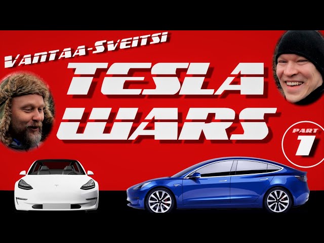 15. TeslaWars osa 1 -Tesla Model 3 PERF VS Tesla Model 3 SR+