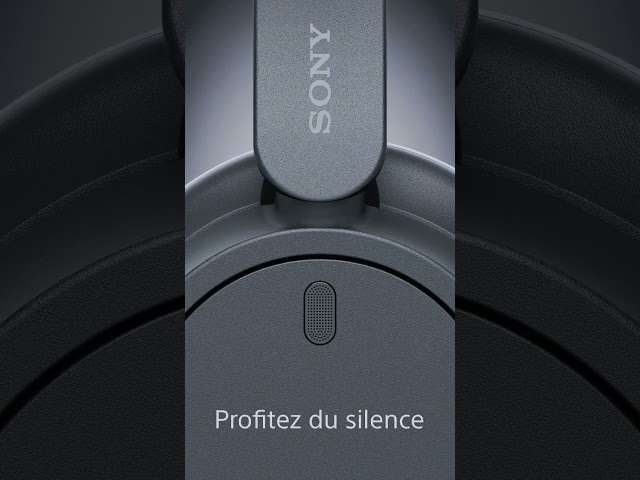 Dites bonjour au casque à réduction de bruit Sony WH-CH720N... et adieu aux bruits environnants !