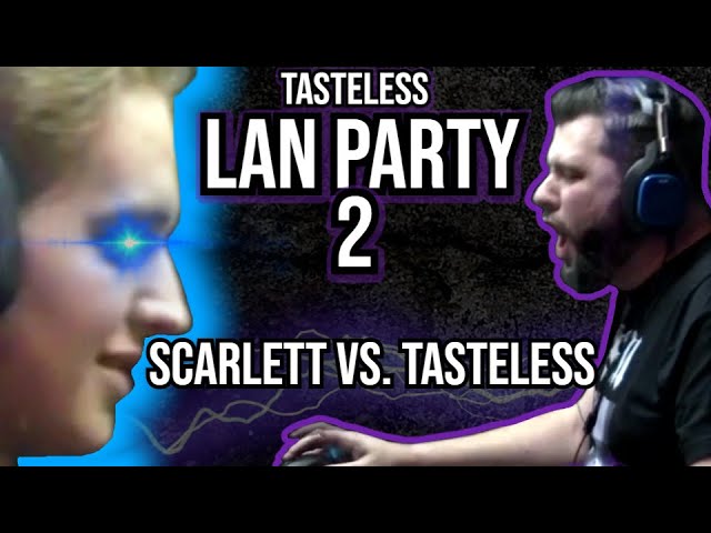 SCARLETT vs. TASTELESS • BROOD WAR SHOWMATCH • TASTELESS LAN PARTY 2