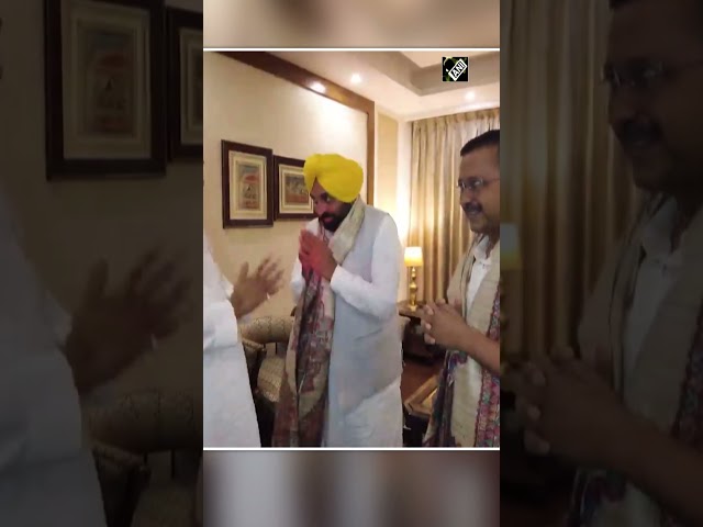 Bihar: CM Nitish Kumar meets Delhi CM Arvind Kejriwal, Punjab CM Bhagwant Mann in Patna