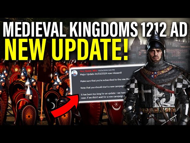 IT'S FINALLY HERE: Major New Update To Medieval Kingdoms 1212 AD!