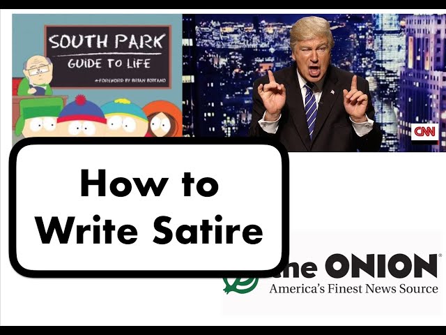 How to Write a Satire