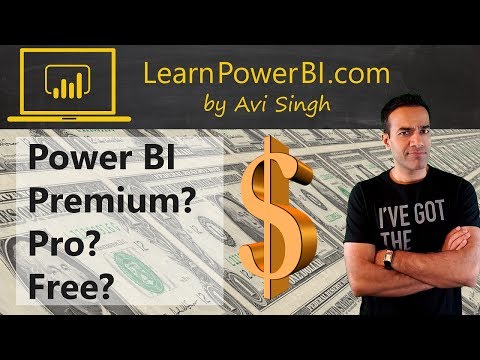 Power BI Premium vs. Pro vs. Free