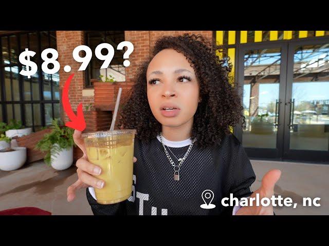 trying every coffee shop in charlotte, nc (part 1) | aliyah simone