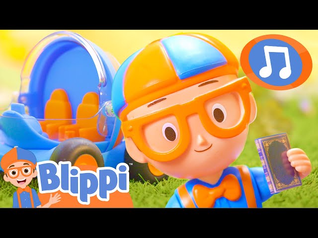 BLIPPI TOY MUSIC VIDEO! | Blippi Theme Song | Educational Songs for Kids