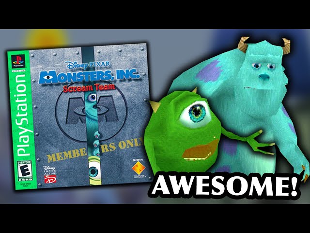 Monsters Inc on PS1 is S-Tier | Scream Team