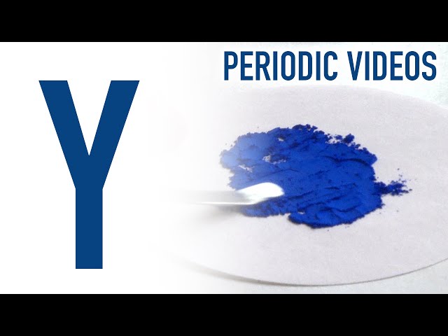 Yttrium (new) - Periodic Table of Videos