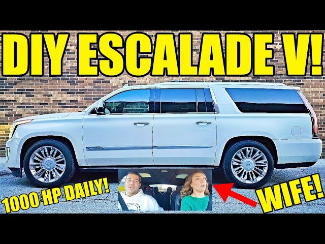 I Made My Supercharged Escalade Faster, Fixed The 8-Speed Transmission & Bought My Wife A New Daily!