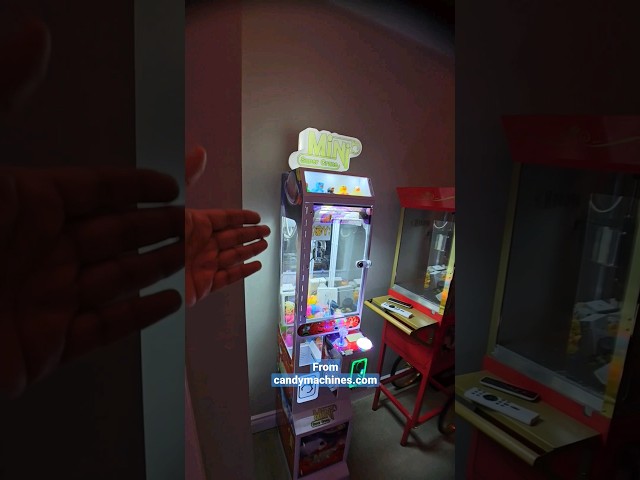 Awesome mini claw machine. #clawmachine #mancave #arcade #gameroom #retrogaming