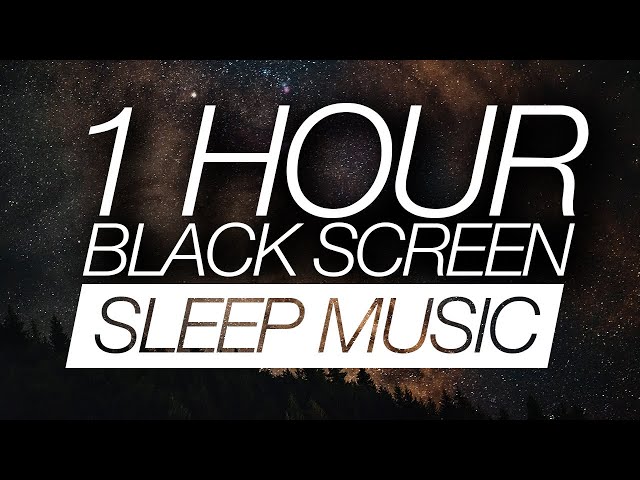 1 Hour BLACK SCREEN Sleep Music, Healing Frequency 432Hz, Relaxing (Dark Screen)