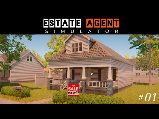 Estate Agent Simulator #01 🏠 Die ersten Häuser vermieten #letsplay #deutsch