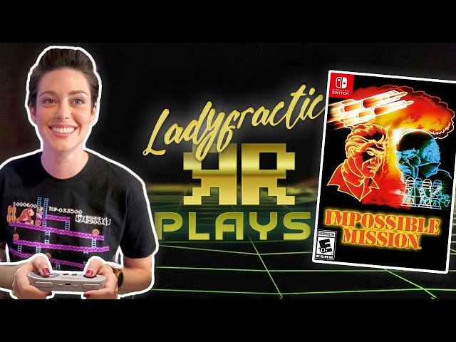 Live: Ladyfractic Plays Impossible Mission 🤖 Nintendo Switch Longplay