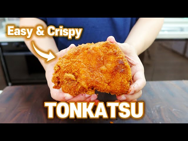 The Easiest TONKATSU Japanese Pork Cutlet Recipe 2 Ways l Better Than Restaurants