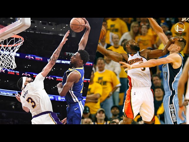 10 Minutes of Iconic Golden State Warriors Dunks