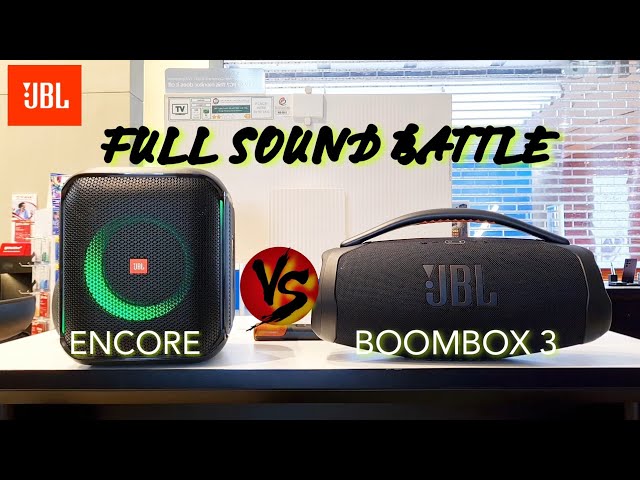 JBL Partybox Encore vs JBL Boombox3 🔥💥sound battle