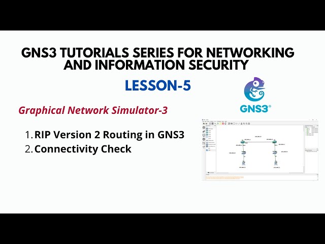 GNS3 Tutorial (5): RIP Version 2 Routing Configuration Lab [Step-by-Step]
