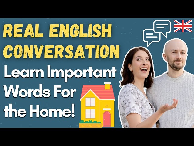 Learn Important Words for the Home! English Listening Practice B2-C1