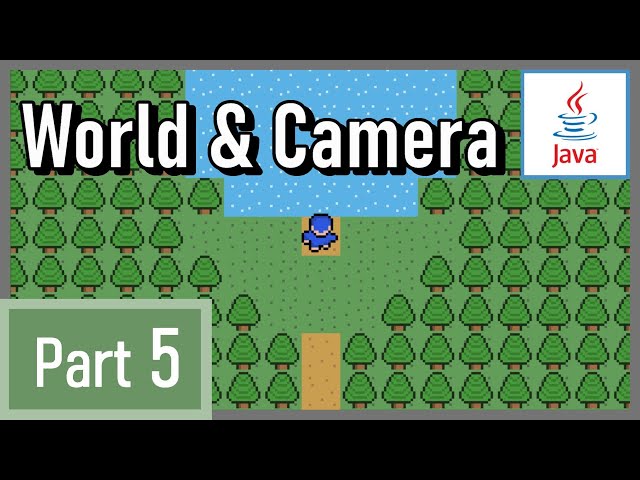 World and Camera - How to Make a 2D Game in Java #5