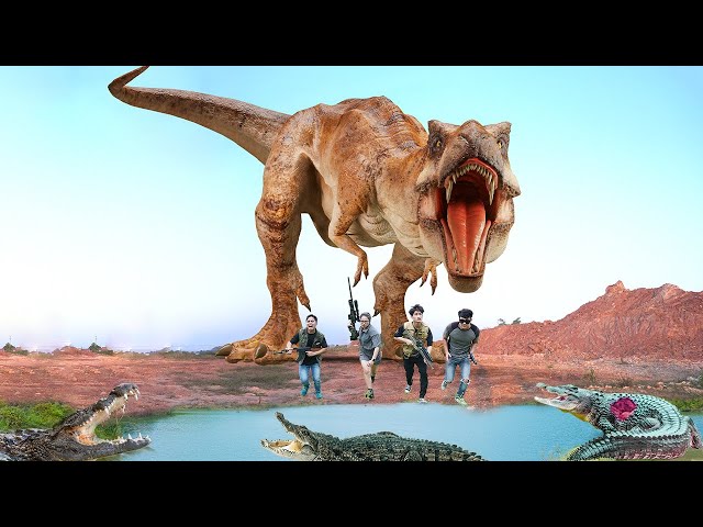 Last Blockbuster Dinosaur Attack (2024) | Jurassic World 4 | Dinosaur | Rexy Film's