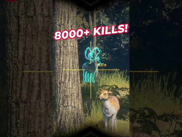 Great One Fallow Deer FINALLY Spawns After OVER 8,200 KILLS?! | Call of the Wild #shorts