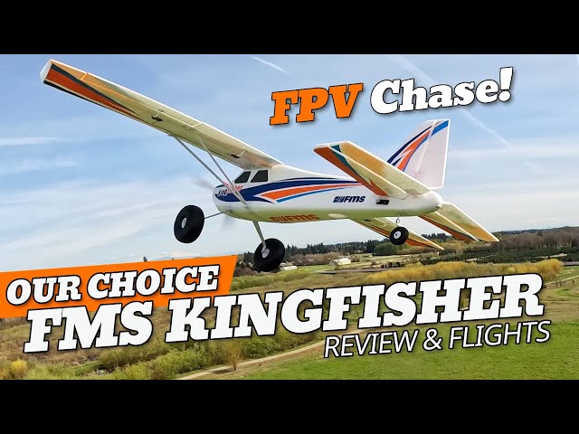 2024 Beginner RC Plane - FMS Kingfisher RC Airplane