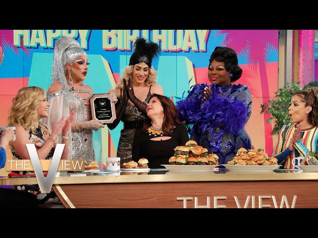'The View' Celebrates Ana Navarro's Birthday With A Live Drag Brunch! | The View