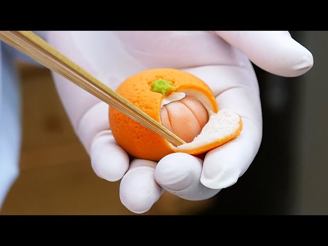 Japanese Food - The MOST BEAUTIFUL HANDMADE CANDY in Japan! Baikatei Tokyo