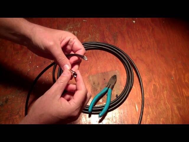 How to Install a Coax Cable Connector