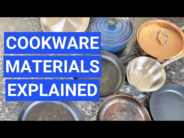 Cookware Materials 101: A Beginner’s Guide to Picking the Right Pans