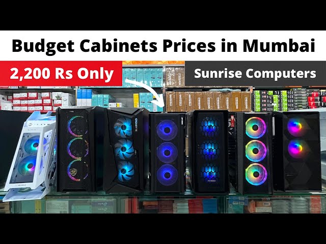 Budget Gaming PC Cabinet Prices in Mumbai | Sunrise Computers Vashi