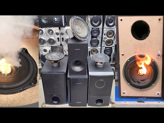 Speaker Blowouts - Home Theater Subwoofers