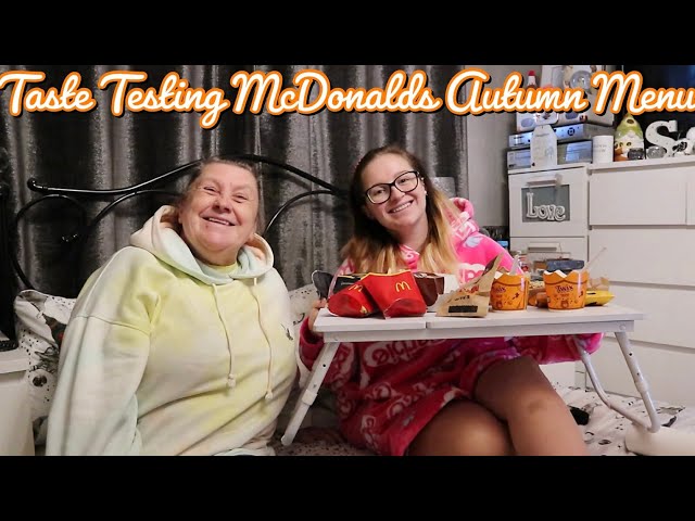 Taste Testing McDonald's Autumn Menu
