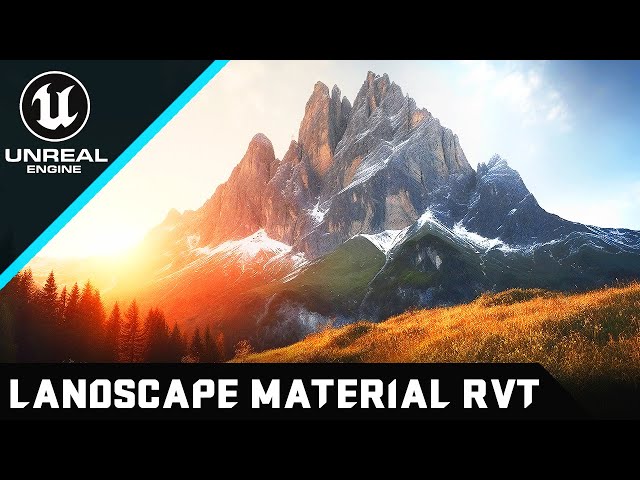 Create Open World Map With RVT Support - Unreal Engine 5.3