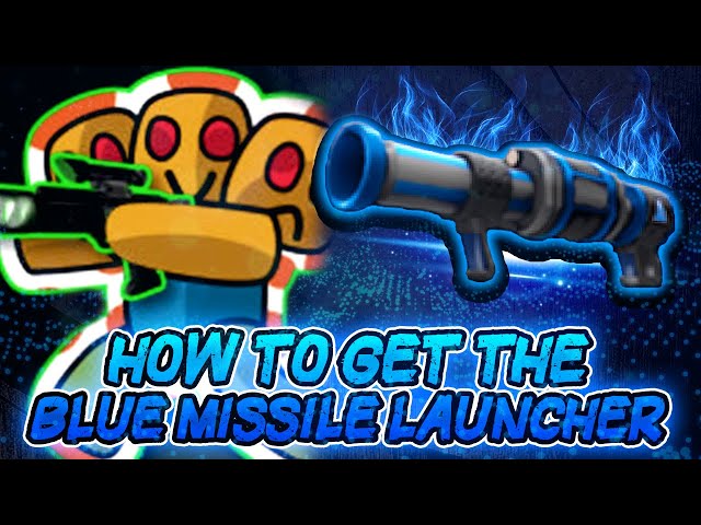How to get the BLUE MISSILE LAUNCHER in Survive Area 51 - Roblox
