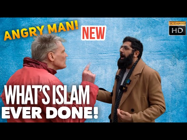What's Islam ever done! Nothing! Really? Smile2Jannah Vs Angry Man (Speakers Corner)