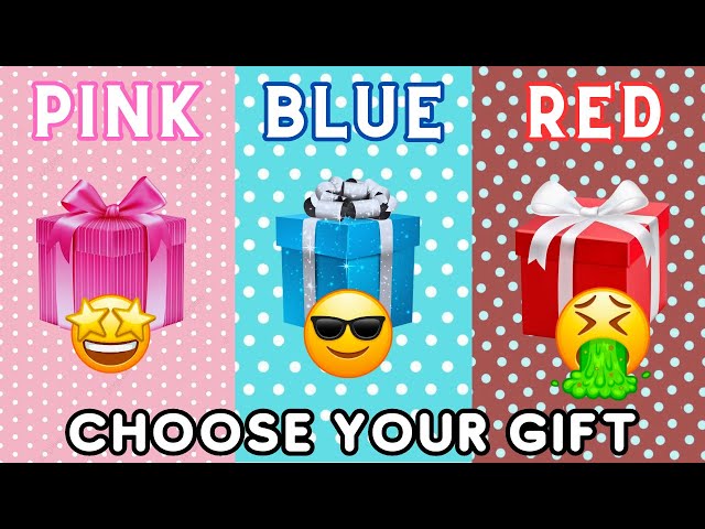 Choose your gift 🎁💝🤩🤮|| 3 gift box challenge || 2 good & 1 bad || How lucky are you? #chooseyourgift