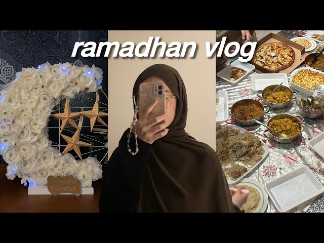 ramadhan vlog: fasting in the uk, iftar with me (& noah!)