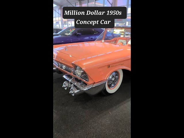 Rare Million Dollar 1950s Concept Car #shorts