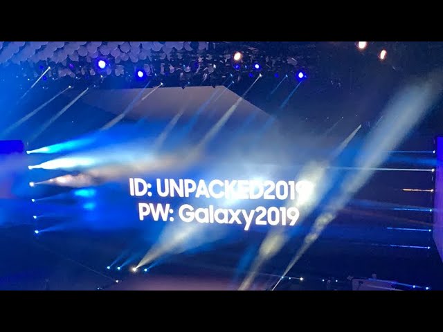 Samsung Galaxy S10 Launch Event