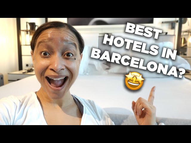 I Stayed at Three Hotels in Barcelona Spain!