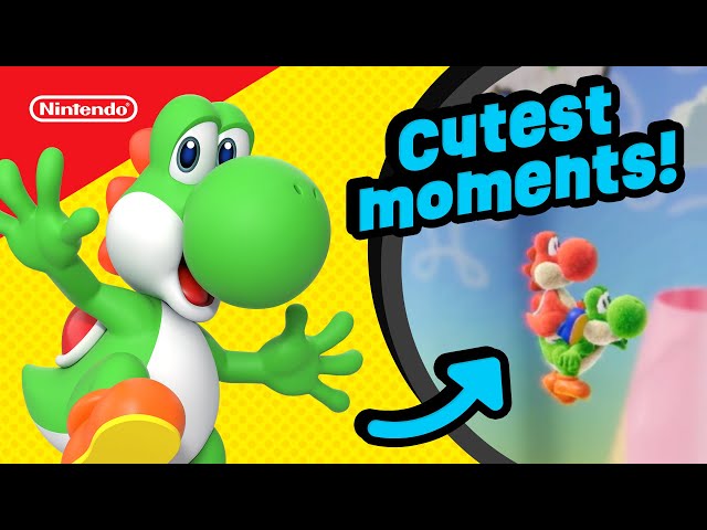 Reacting to the Cutest Yoshi Moments in Yoshi’s Crafted World 😊 | @playnintendo